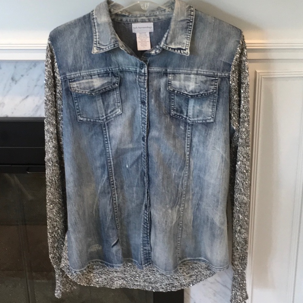 Soft Surroundings Button-up Top